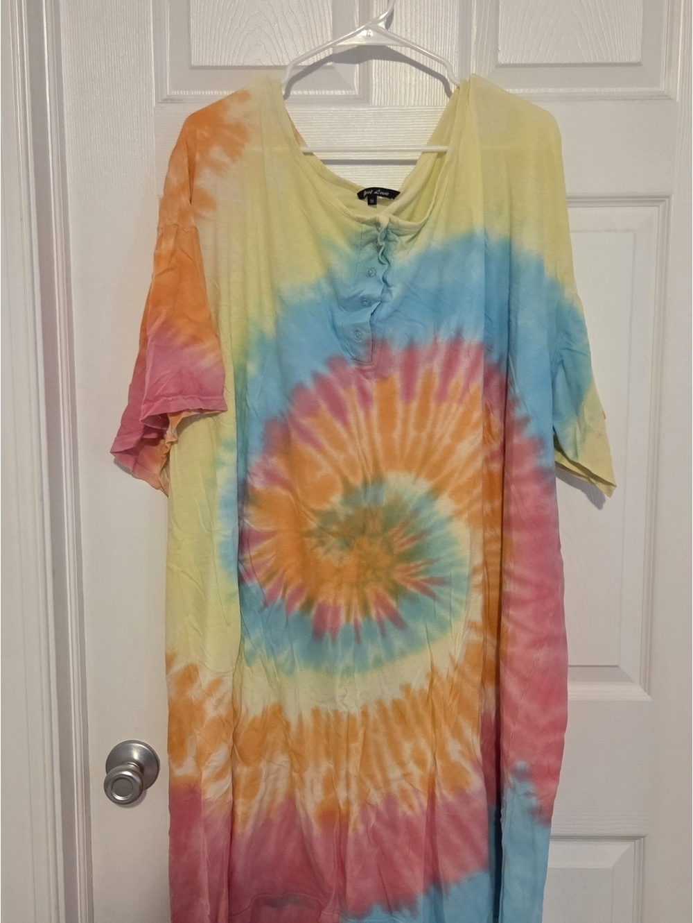 Just Love Tie-Dye Plus Size 3X top